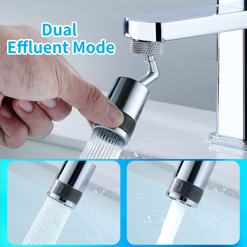 720 Degree Swivel Faucet Aerator for Water-Saving Rinsing