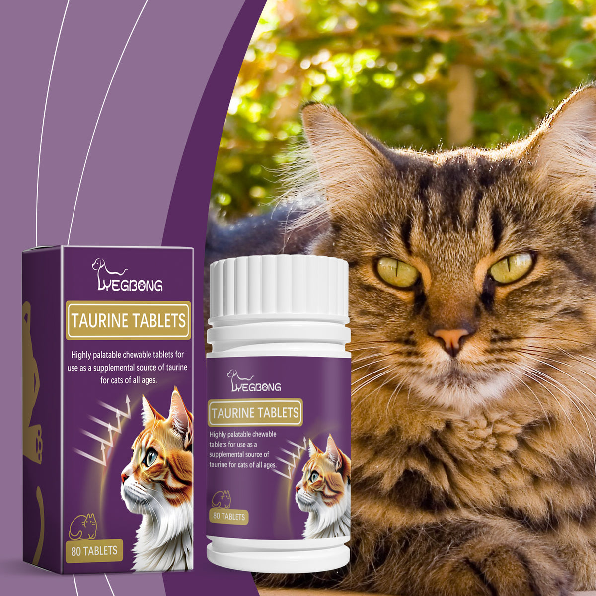 Taurine Tablets for Cats | Daily Appetite Support