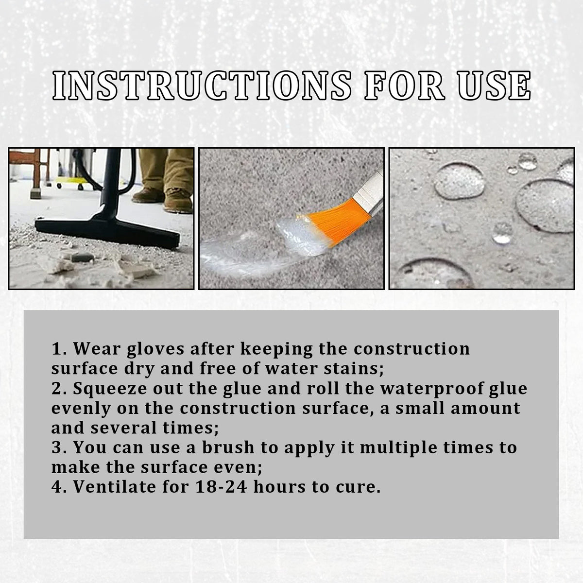 Waterproof Repair Roller for Leakproof Home Protection