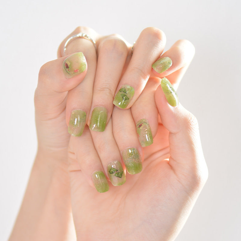 Semi-Cured UV Gel Nail Stickers — Salon Art in Seconds