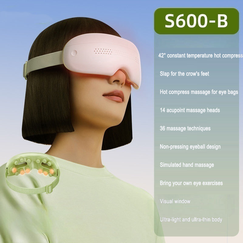 Eye Massager with Hot Compress for Eye Bags