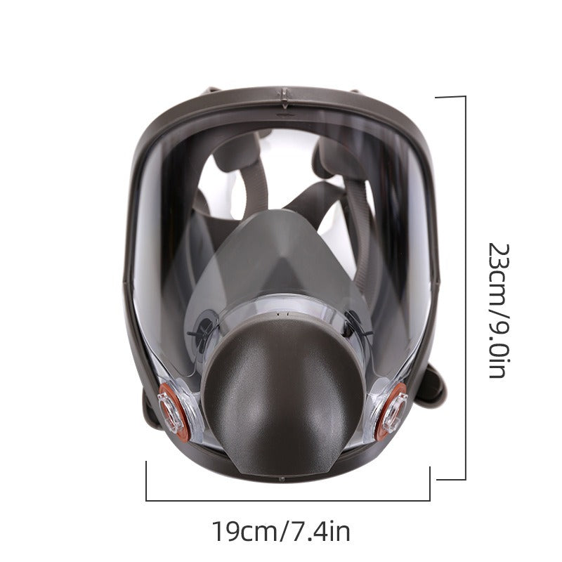 Full‑Face Respirator for Spray Painting — P100 Protection