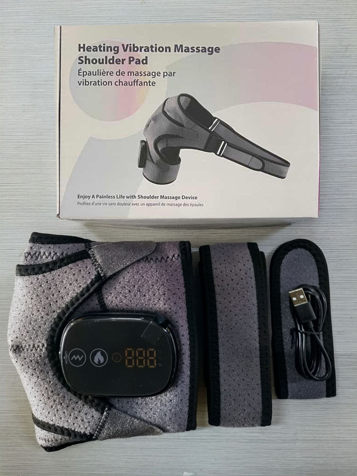 Heated Shoulder Massager With Heat and Vibration Modes