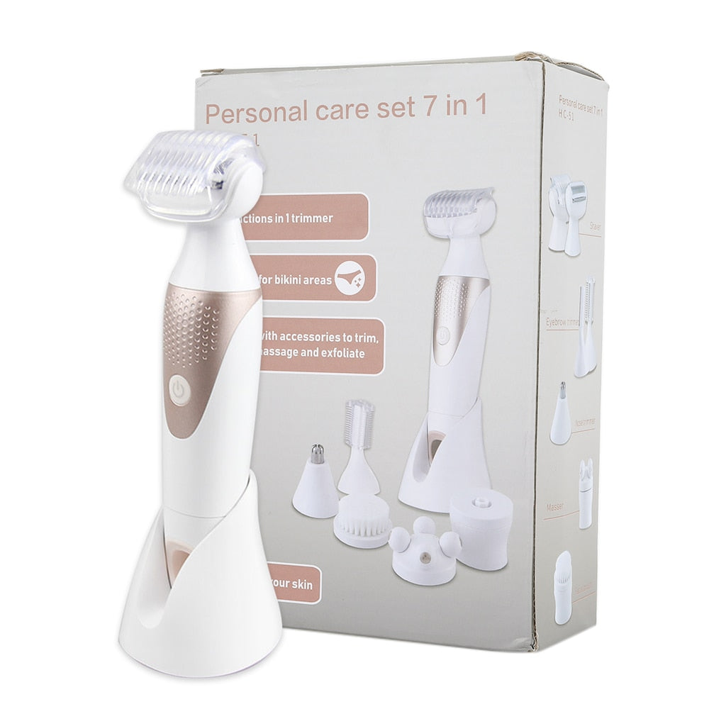 5-in-1 Electric Shaver for Women | 5-Function Groomer