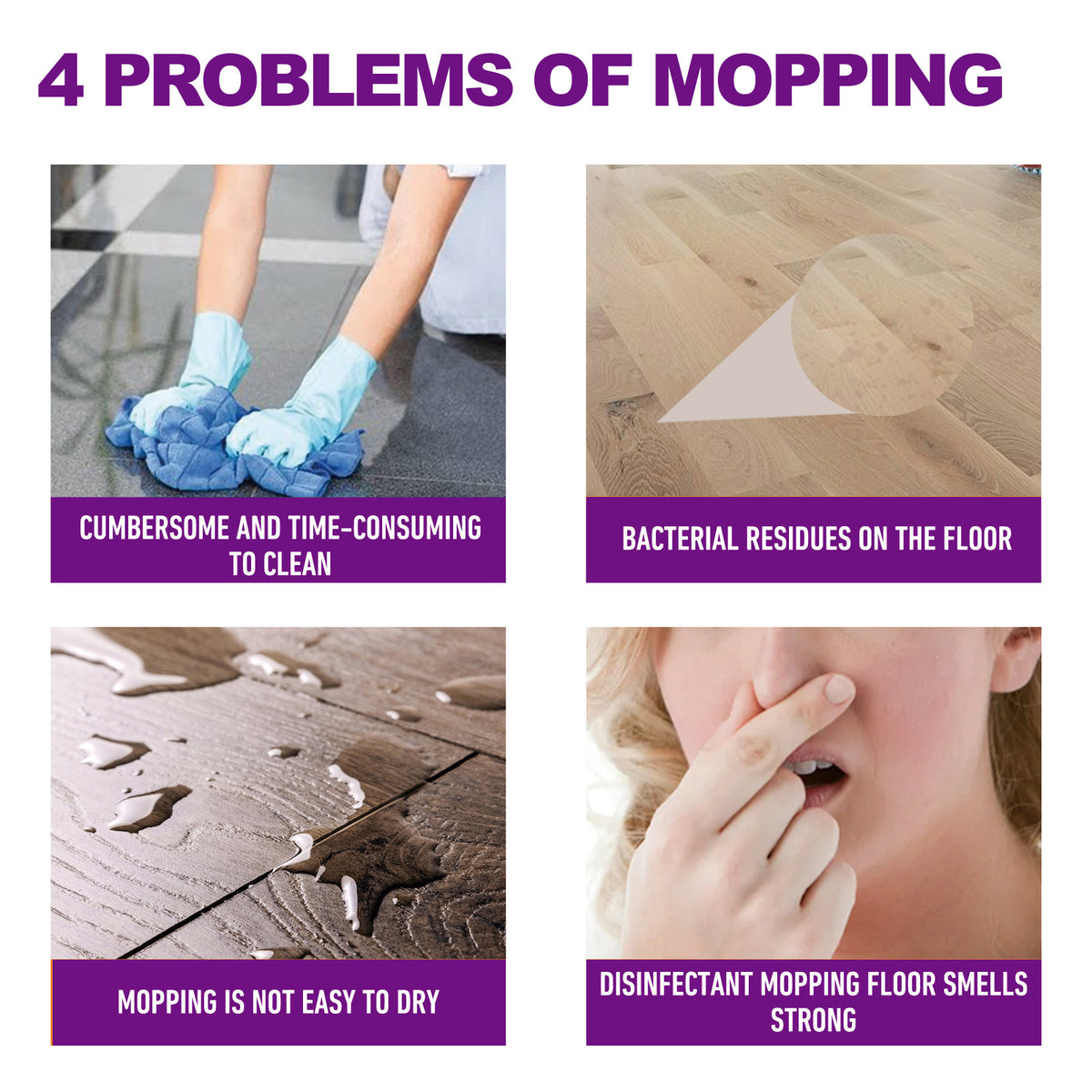 Multi-Purpose Floor Cleaner With Fresh Lavender Scent