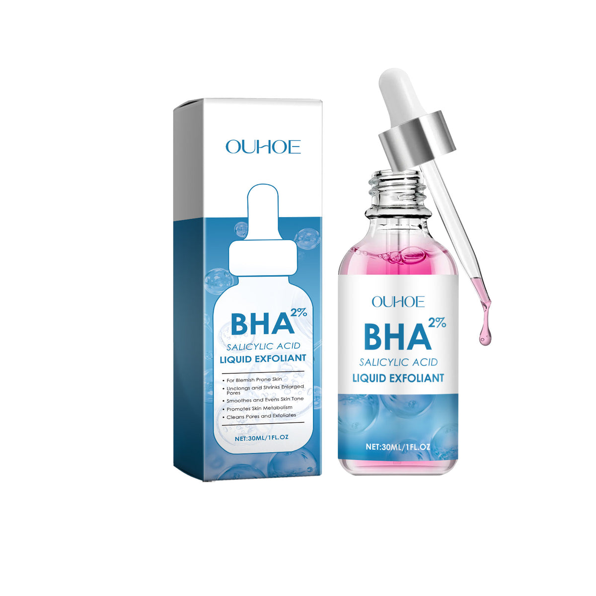 2% BHA Salicylic Acid Exfoliating Essence for Smoother Skin