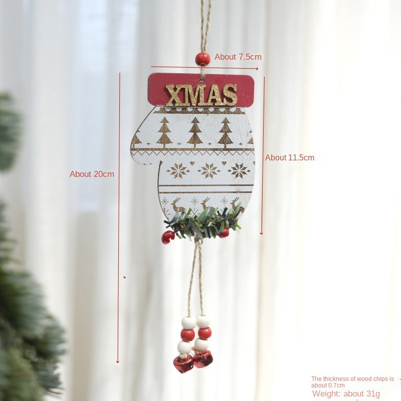 Wooden Christmas Ornaments for Rustic Holiday Decor