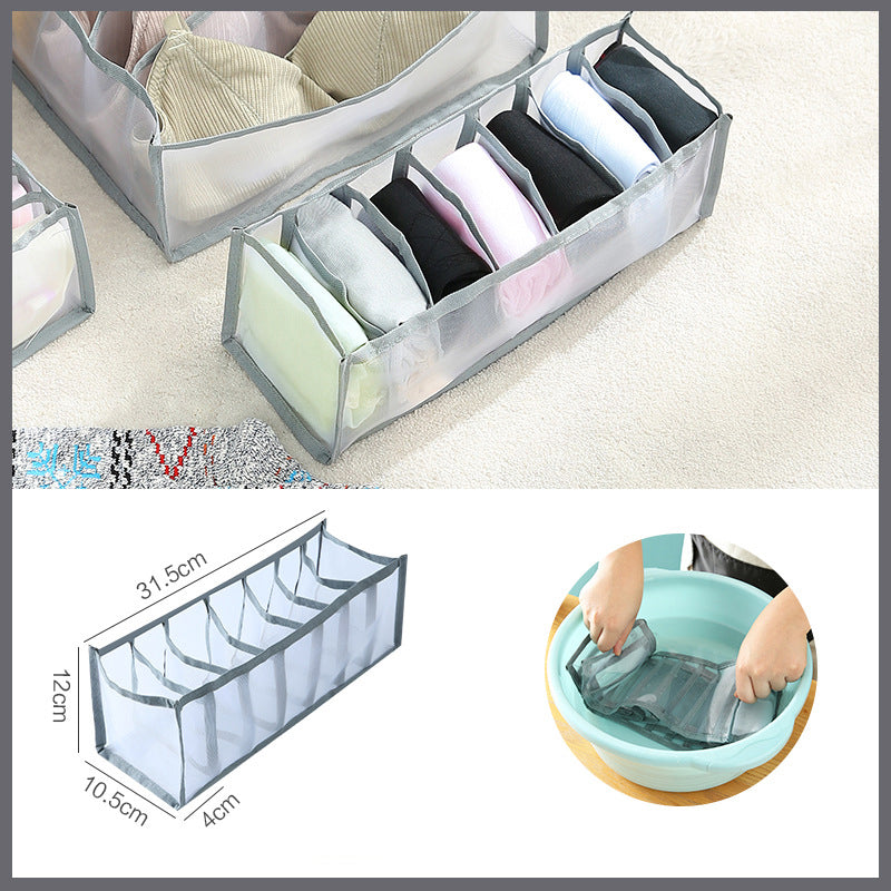 Mesh Drawer Organizer for Bras, Underwear and Socks