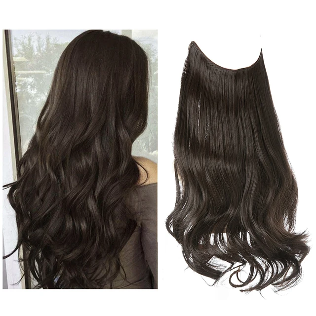 One-Piece Hair Extensions for Instant Long Curly Volume
