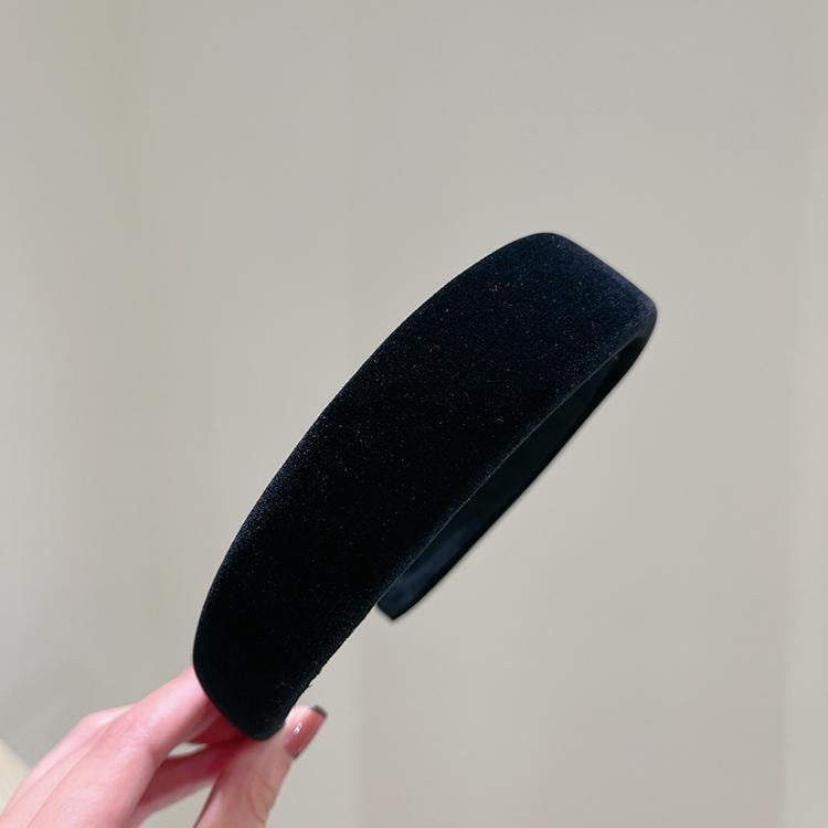 Wide Velvet Headband for Polished Everyday Hair Styling
