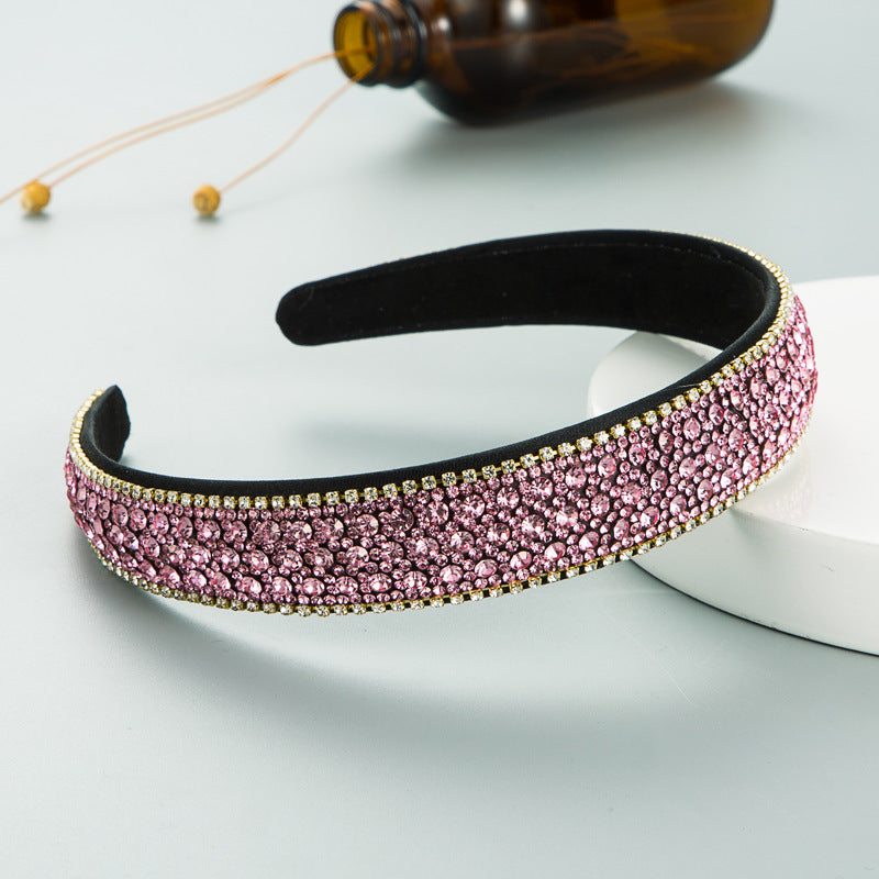 Sparkling Rhinestone Headband for Instant Glamorous Style