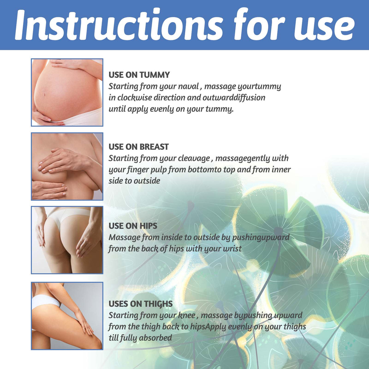 Pregnancy Stretch Mark Cream for Postpartum Skin Care