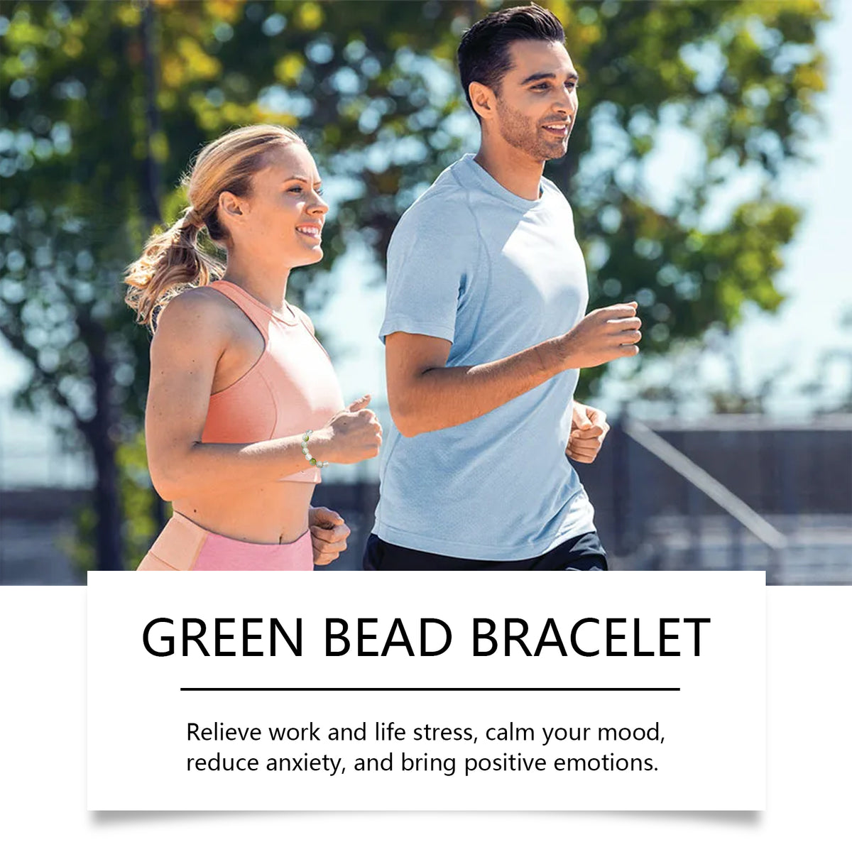 Green Bead Bracelet for Calm Everyday Style and Gifting