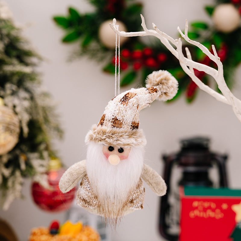 Christmas Tree Ornaments: Cozy 3-Piece Character Set