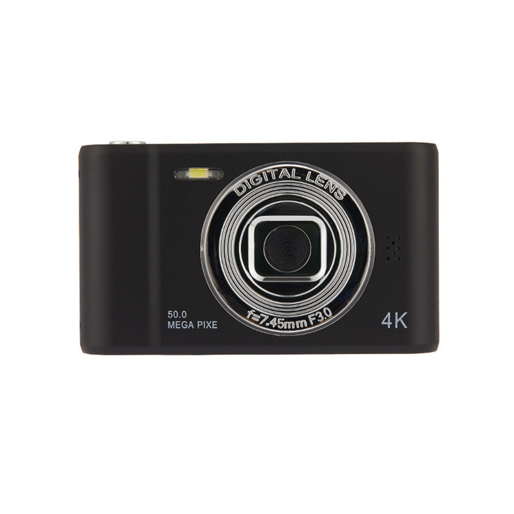 Retro Digital Camera: Pocket 4K Compact for Students