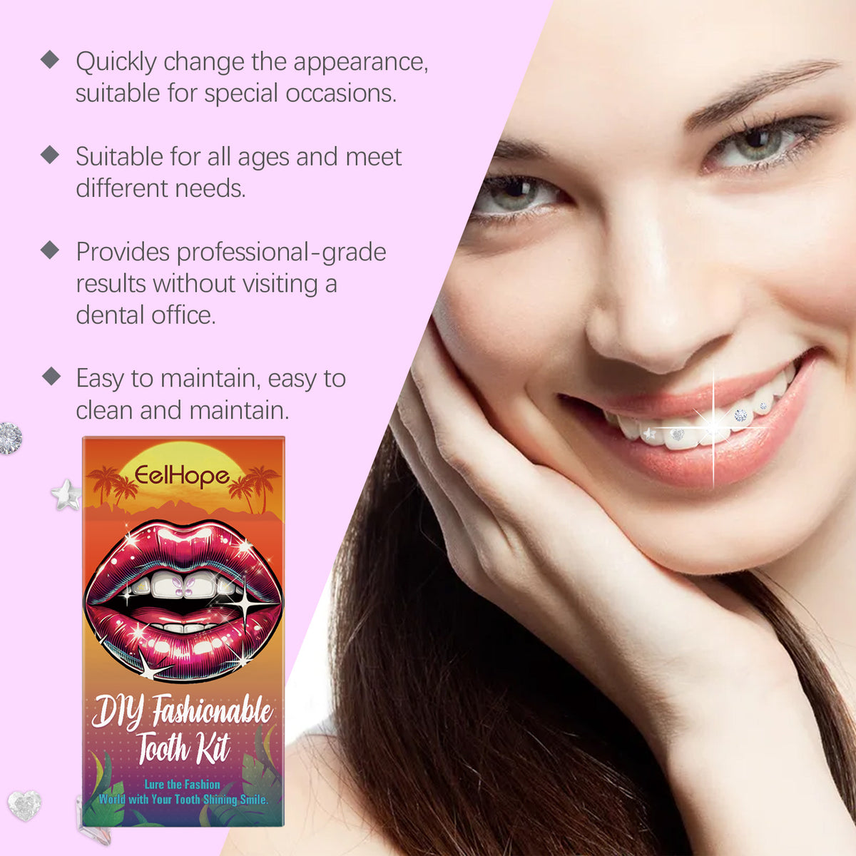 DIY Tooth Gem Kit for Sparkling Smile Style at Home
