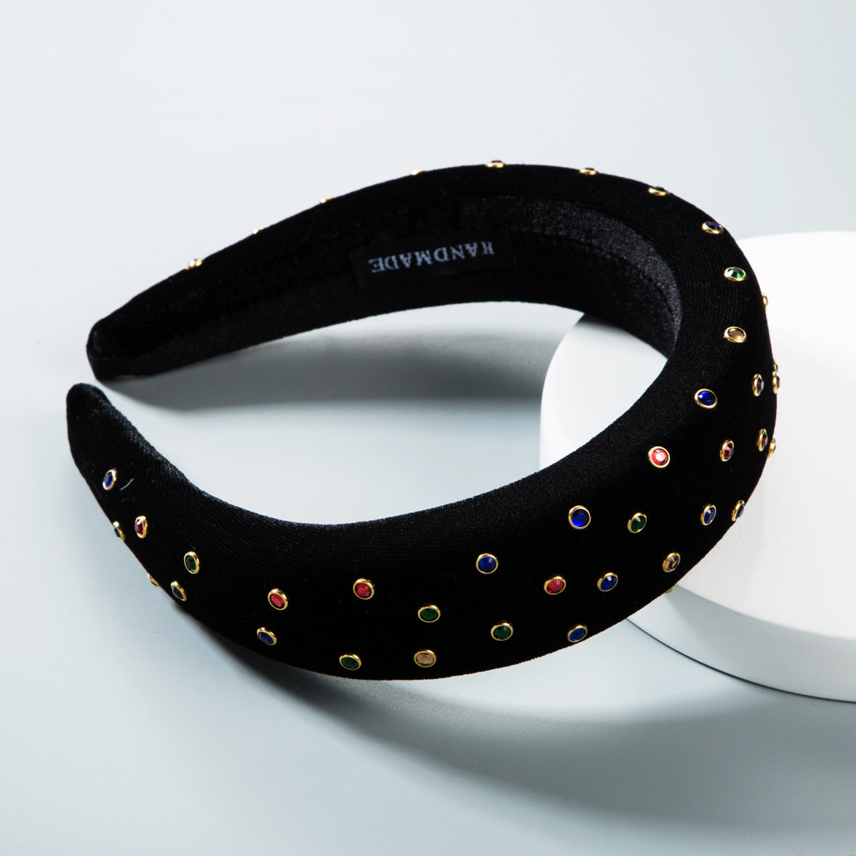 Wide Padded Velvet Headband for Instant Polished Style