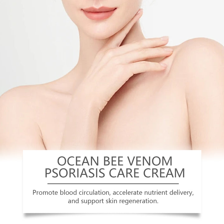Bee Venom Psoriasis Care Cream for Dry, Itchy Skin