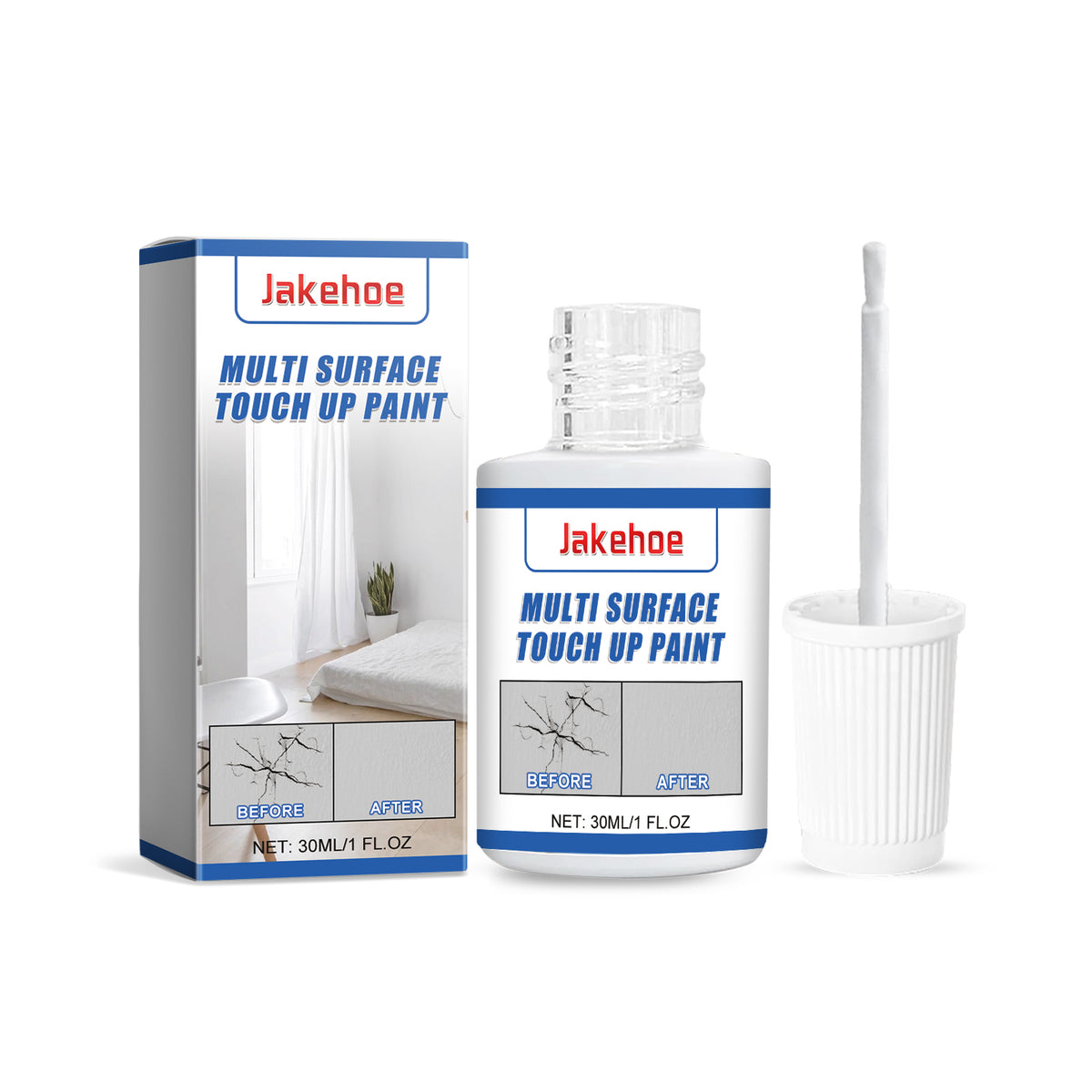 White Wall Touch-Up Paint For Quick Surface Repairs