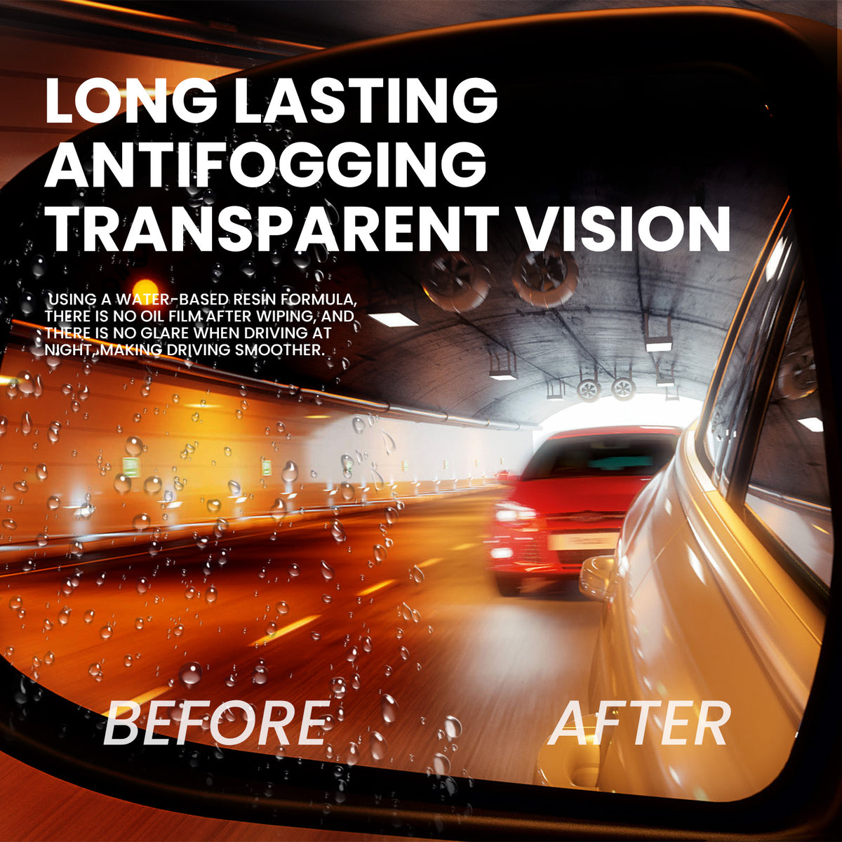 Car Anti-Fog Wipes for Clearer Windshield Visibility