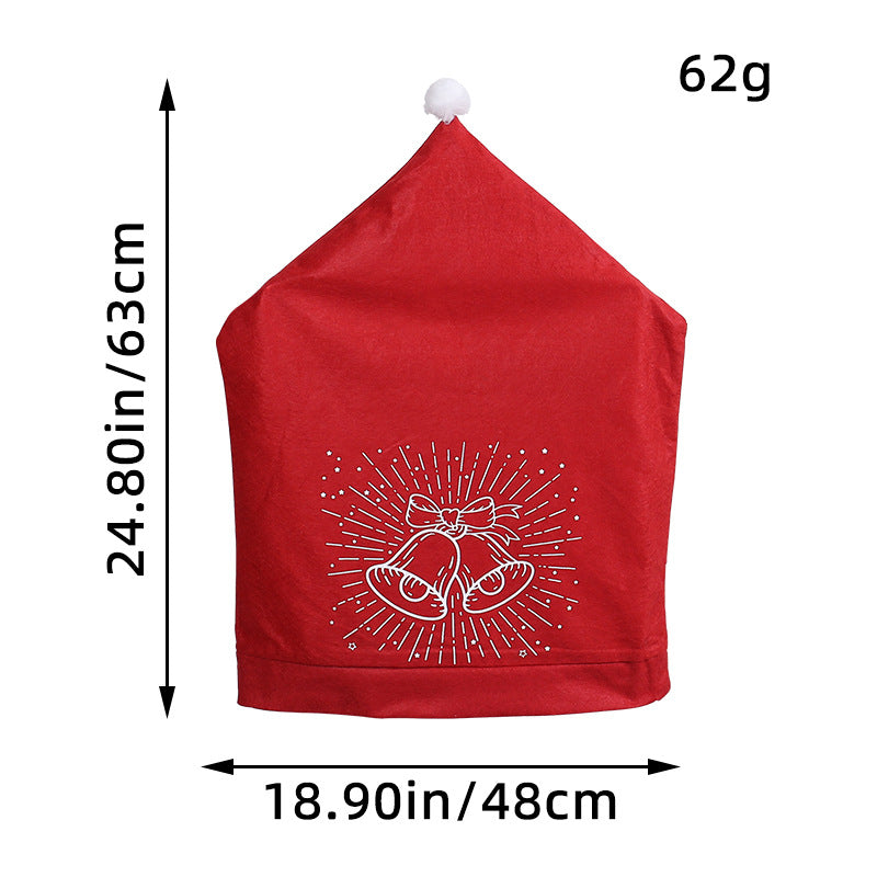 Christmas Chair Cover – Festive Snowman Holiday Décor