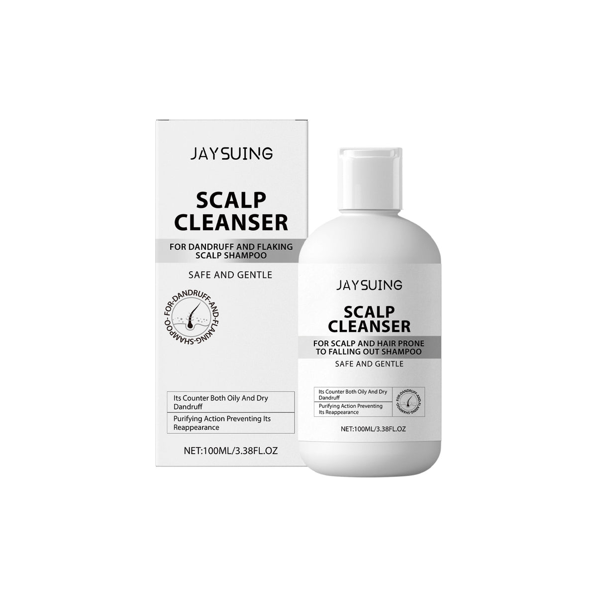 Dandruff Shampoo for Gentle Scalp Cleansing Care