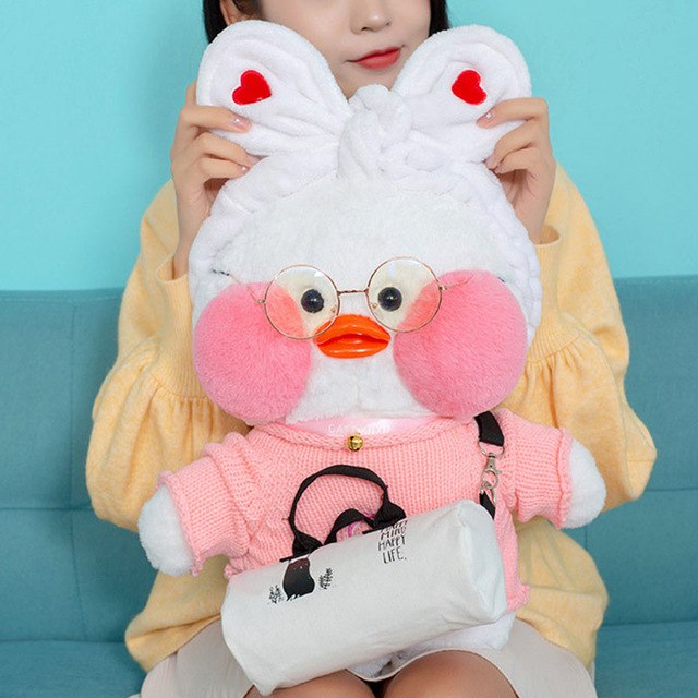 50cm Kawaii Duck Plush Toy for Cheerful Room Decor