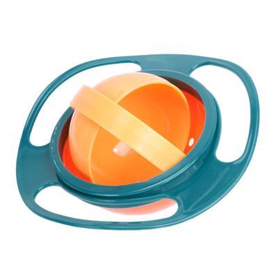 Gyro Baby Bowl for Easier Spill-Resistant Self-Feeding