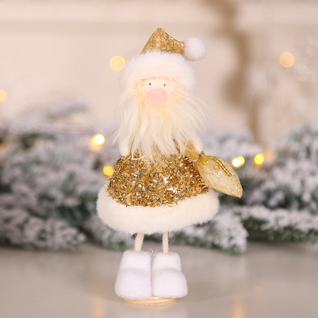Plush Angel Christmas Ornament Cozy Holiday Tree Decor