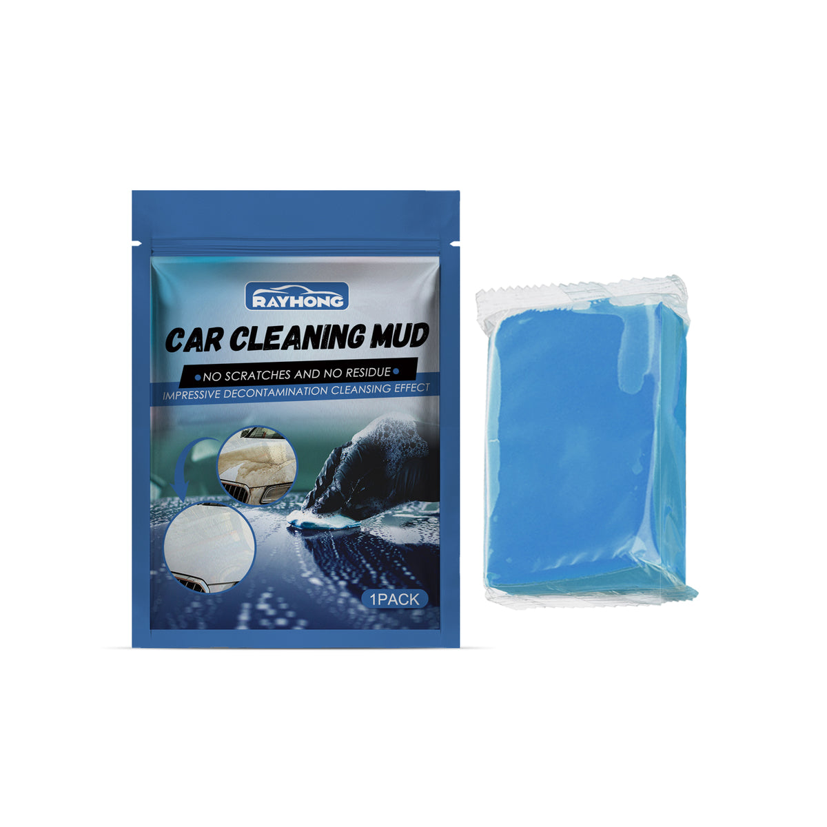 Car Cleaning Clay for Scratch-Free Paint and Glass