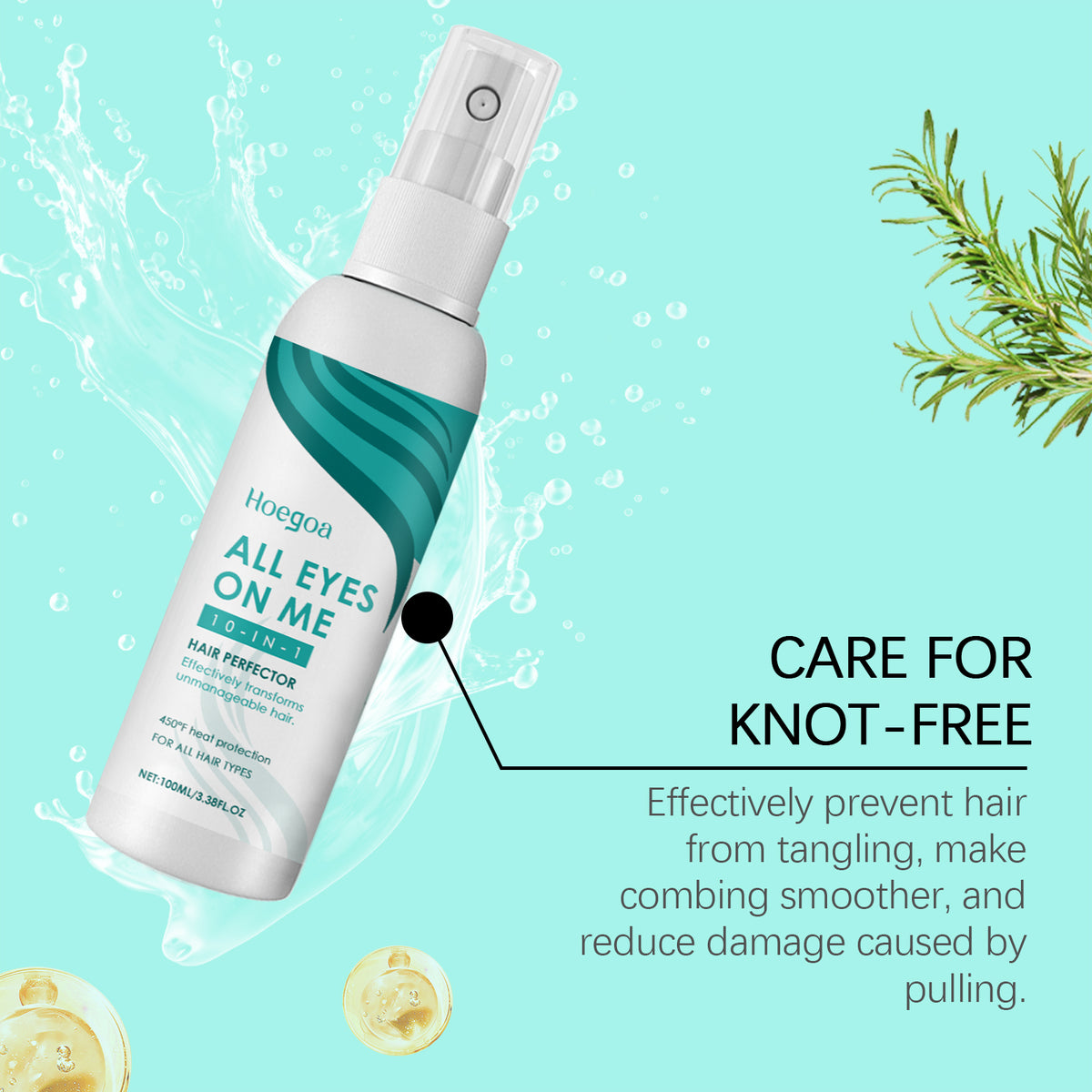 Hair Perfector Spray for Smooth, Tangle-Free Styling