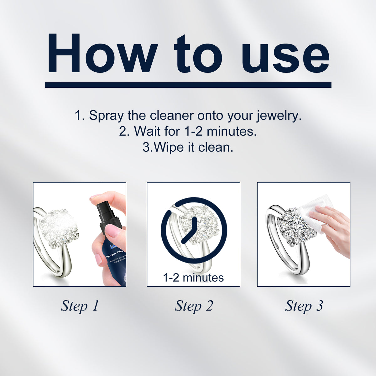 Jewelry Cleaner Spray for Fast, Residue-Free Shine