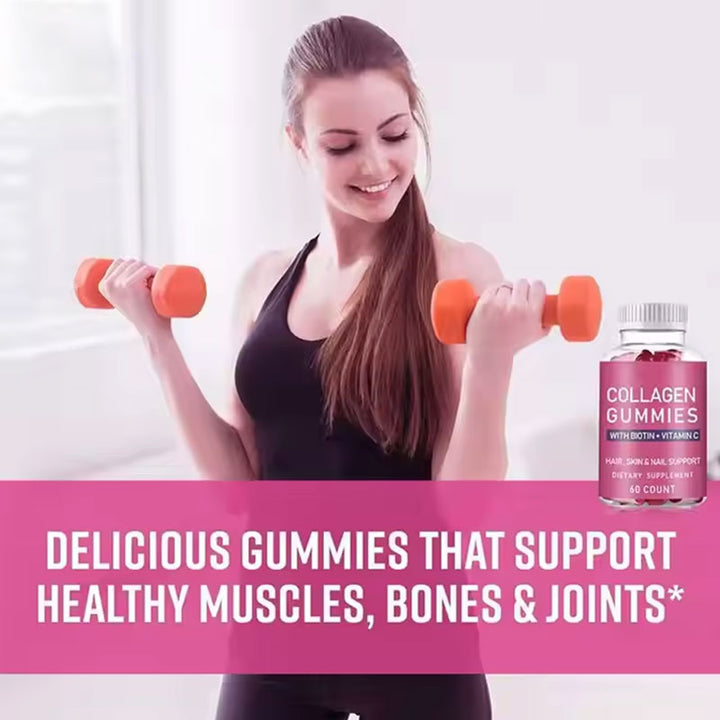 Collagen Gummy Bears — Radiant Hair & Skin with Biotin