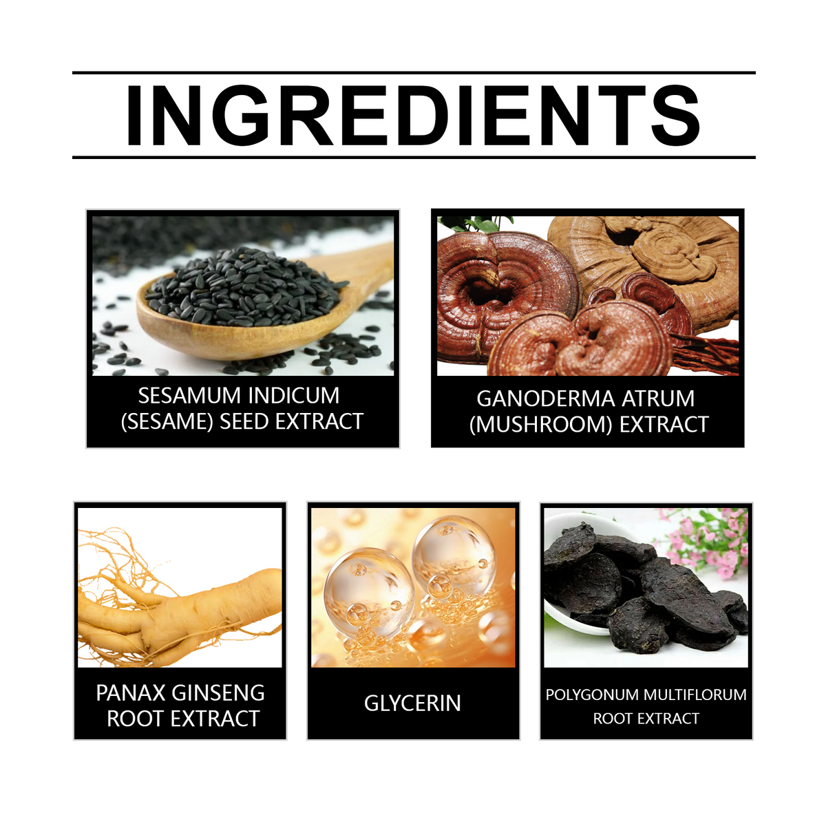 Black Hair Dye Shampoo for Easy Gray Coverage at Home