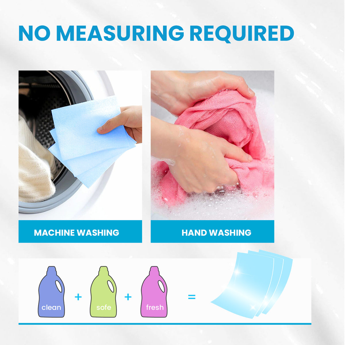 Laundry Detergent Sheets for Easy, Fresh Everyday Washing