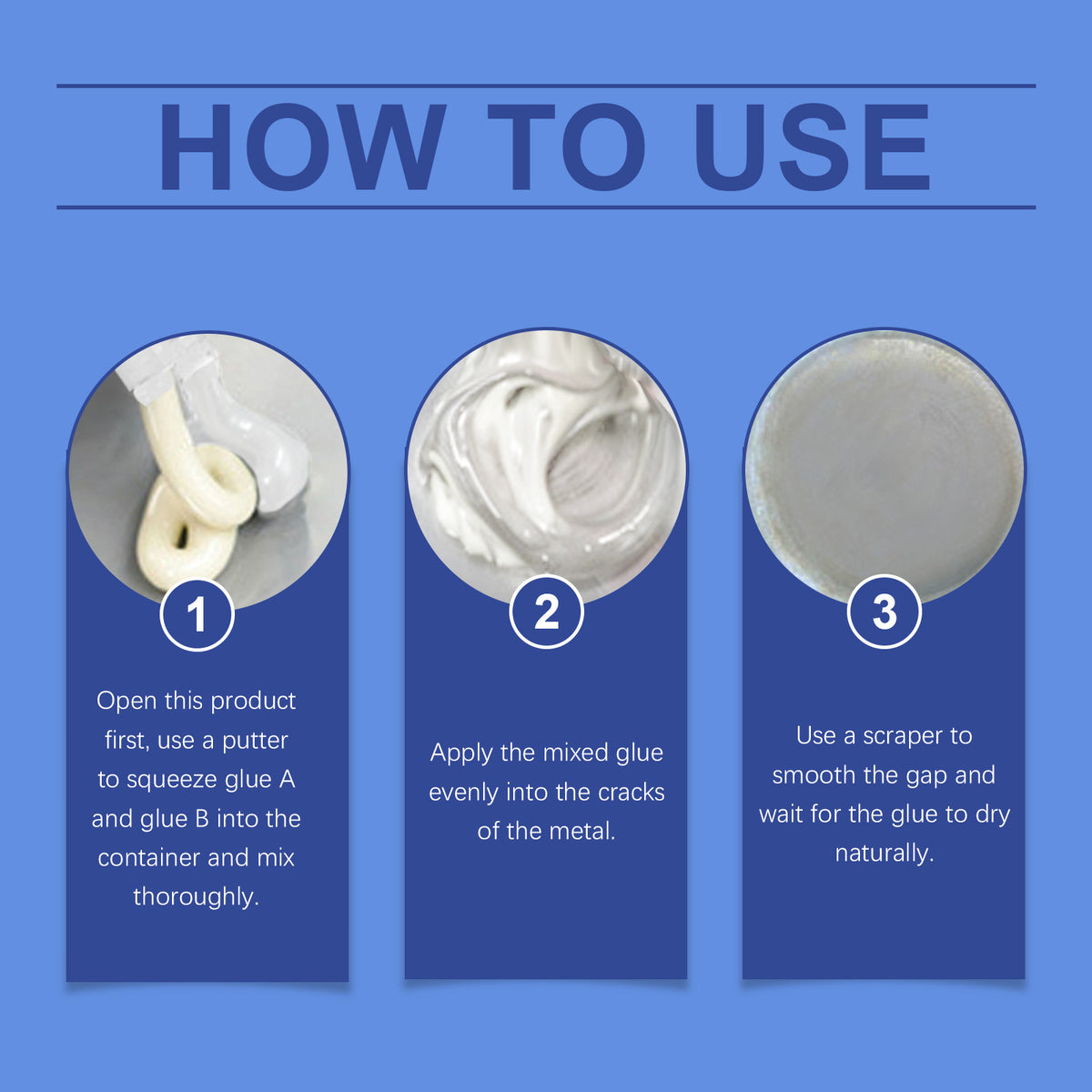 Metal Repair Adhesive for High-Strength Durable Fixes