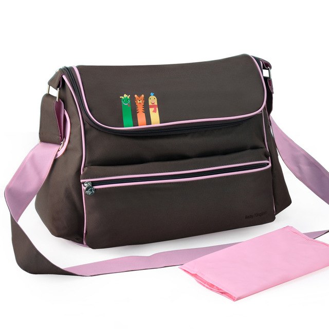 Large-Capacity Diaper Bag With Organized Baby Storage