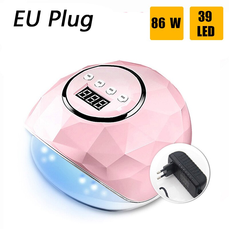 86W UV LED Nail Lamp — Professional Gel Curing in 10 Seconds