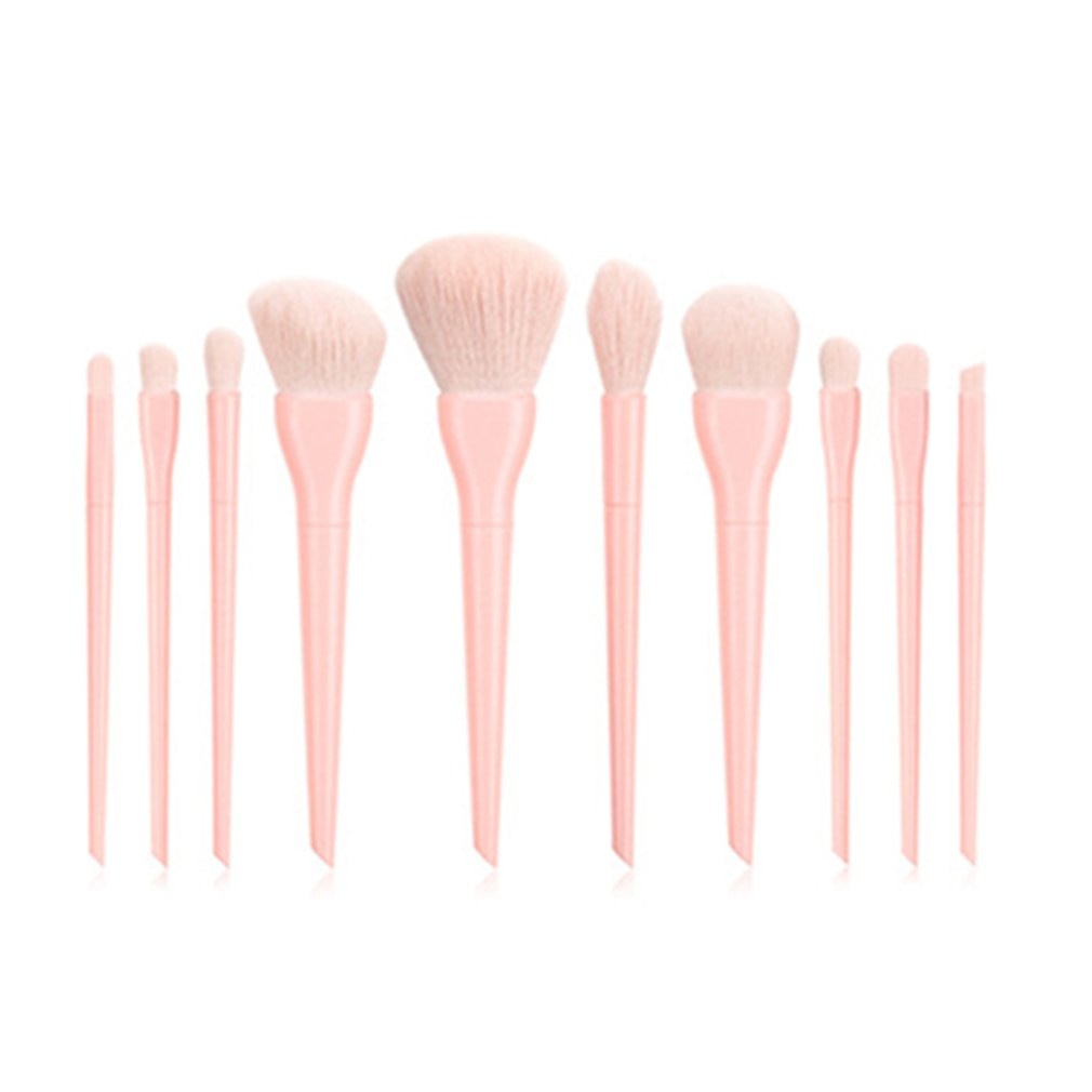 10-Piece Luxury Makeup Brush Set – Flawless Application