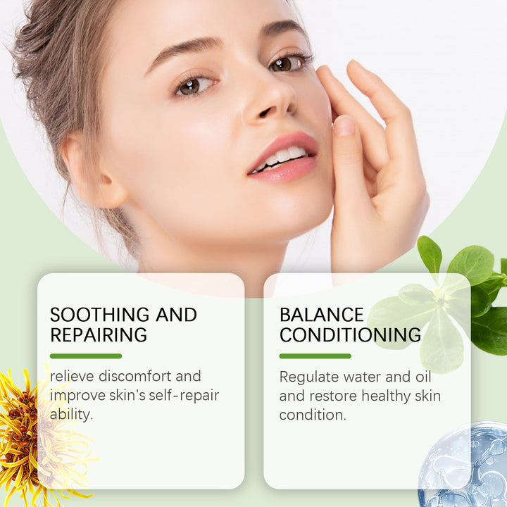 Purslane Soothing Repair Serum for Redness-Prone Skin Care