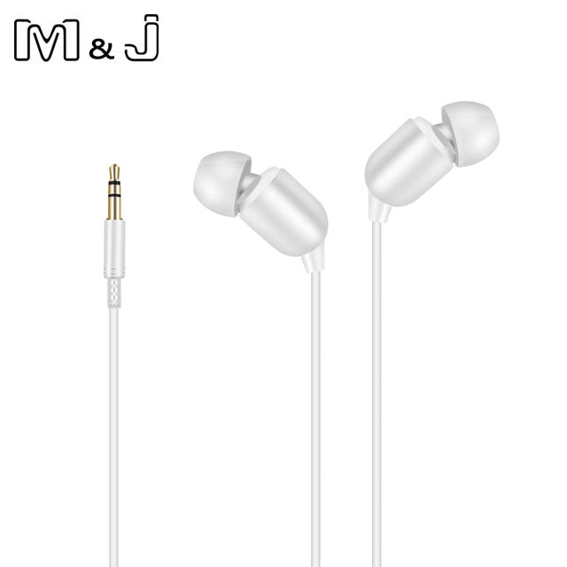 Long 3M Wired Earphones with 3.5mm Plug for Phones