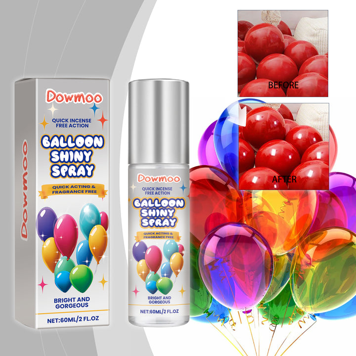 Latex Balloon Shine Spray for Long-Lasting Glossy Balloons