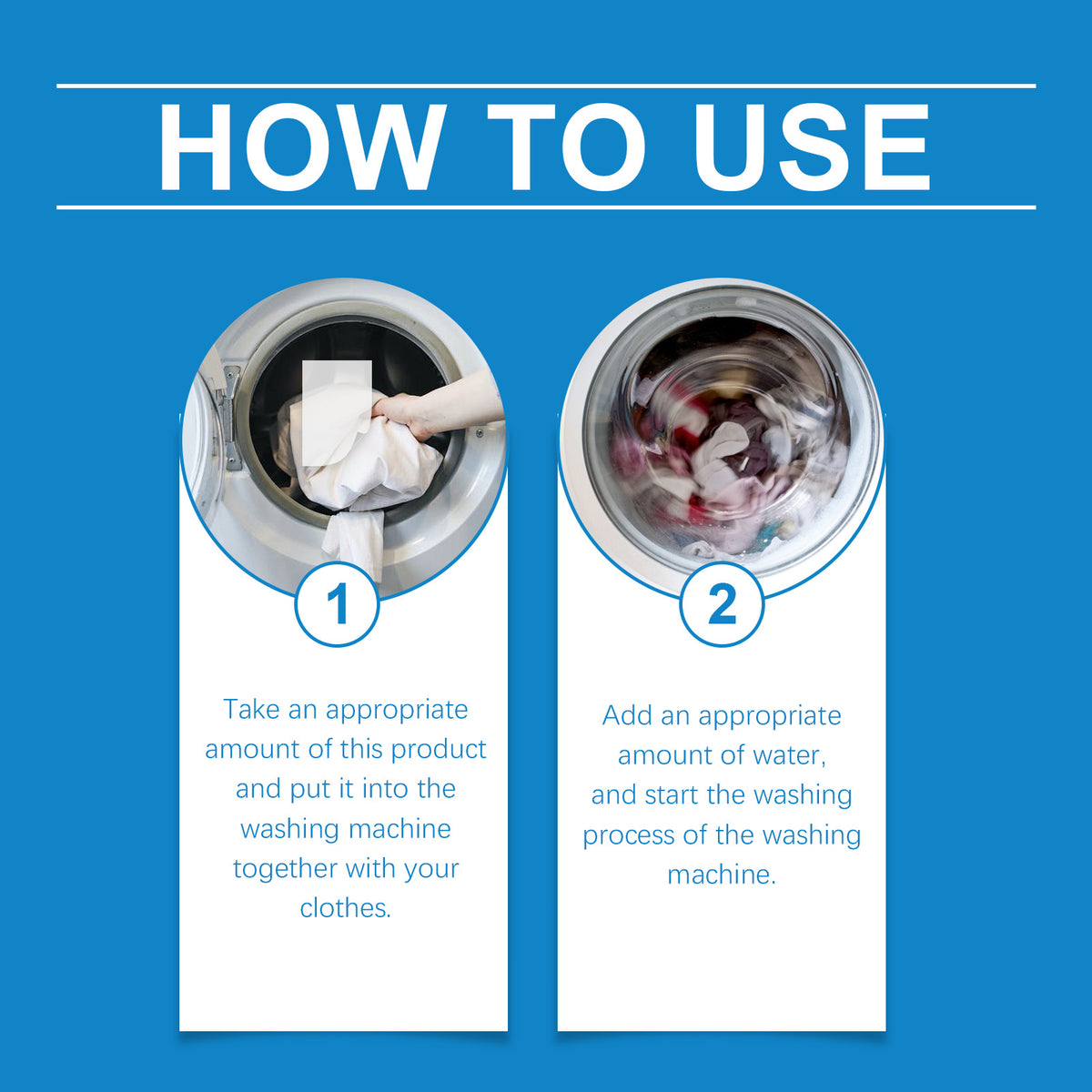 Laundry Detergent Sheets for Travel & Easy Stain Care