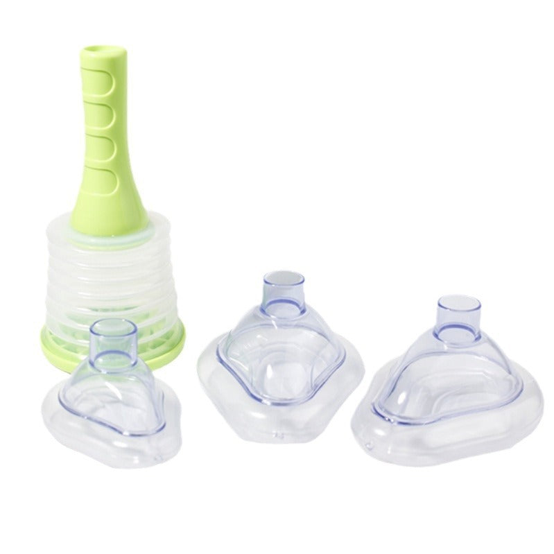 Emergency Choking Device - Respiratory Trainer with 3 Masks