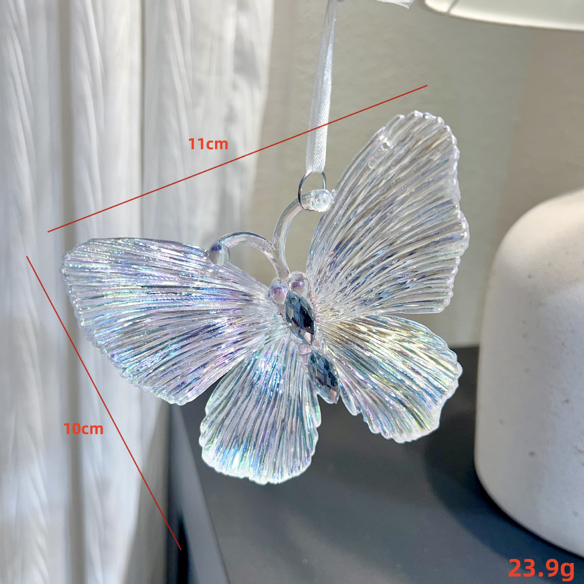 Acrylic Christmas Tree Ornaments for Iridescent Glow