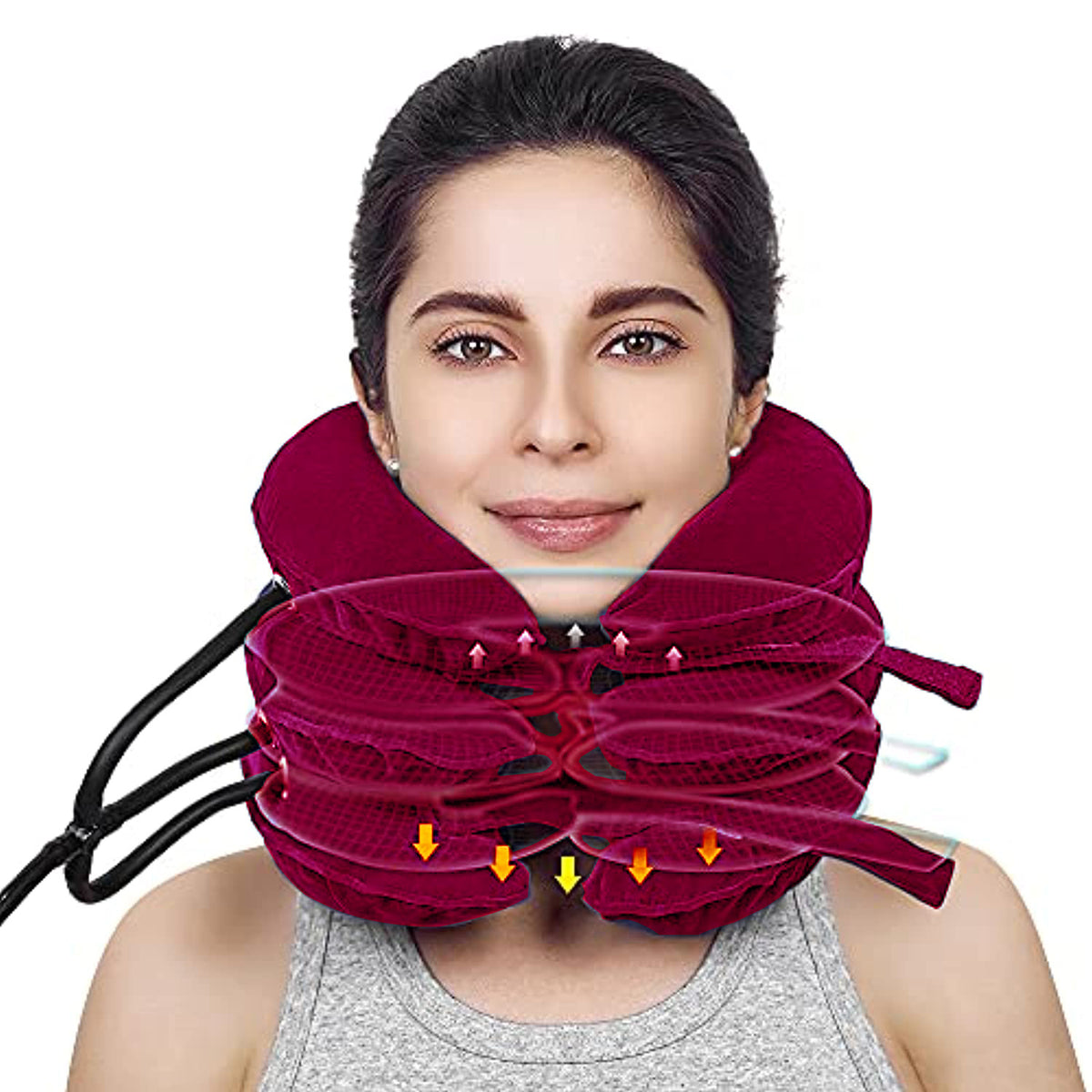 Cervical Traction Pillow — Neck Pain Relief & Decompression
