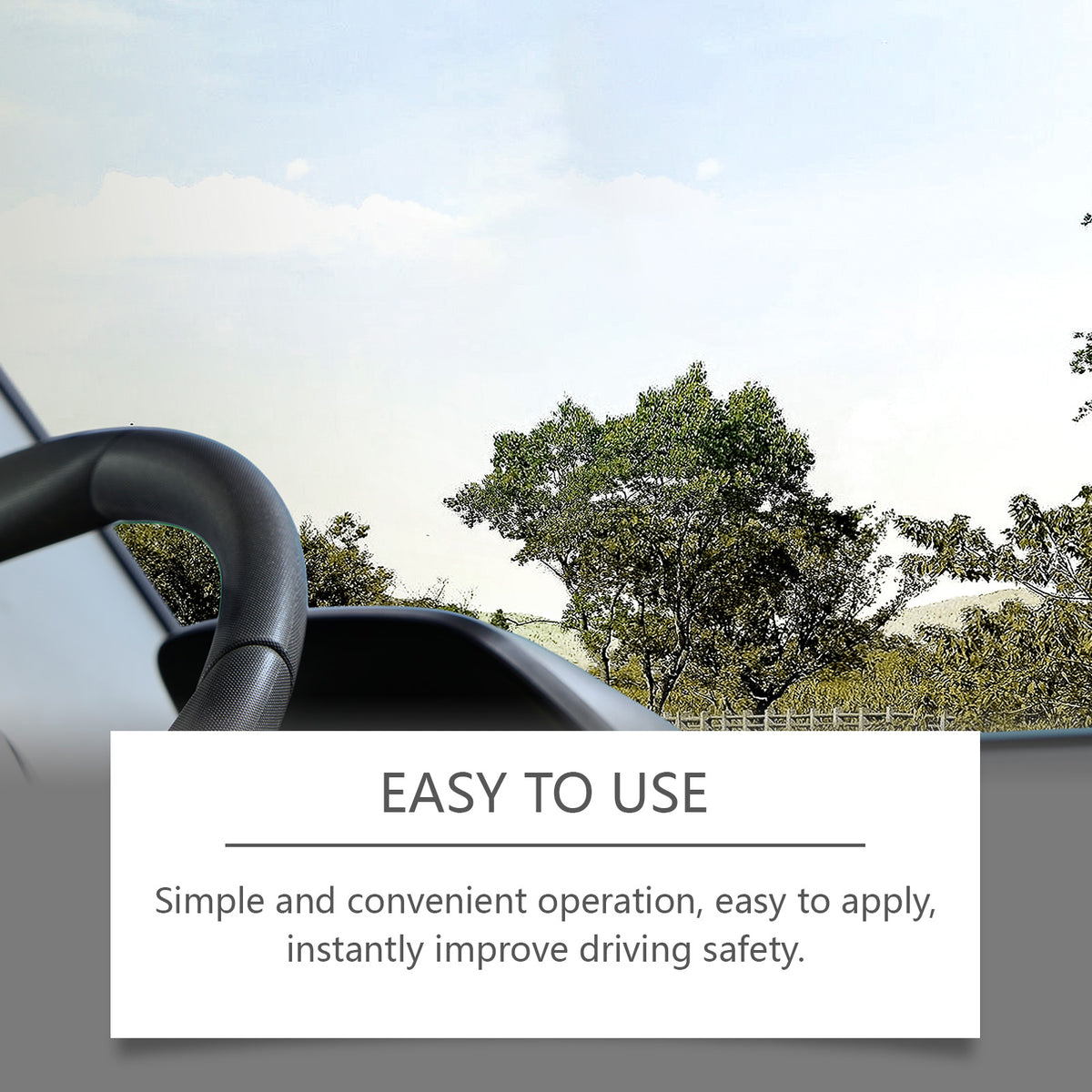 Automotive Windshield Coating for Clearer Visibility