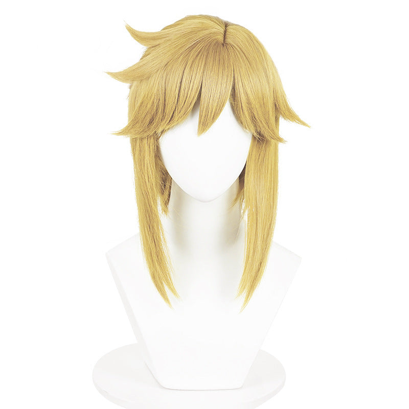 Zelda-Inspired Cosplay Wig for Instant Heroic Style