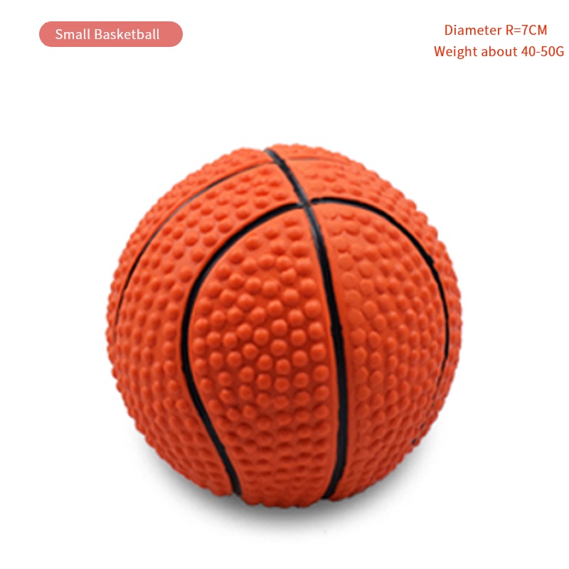 Latex Squeaky Dog Ball for Small Dogs | Chew & Fetch