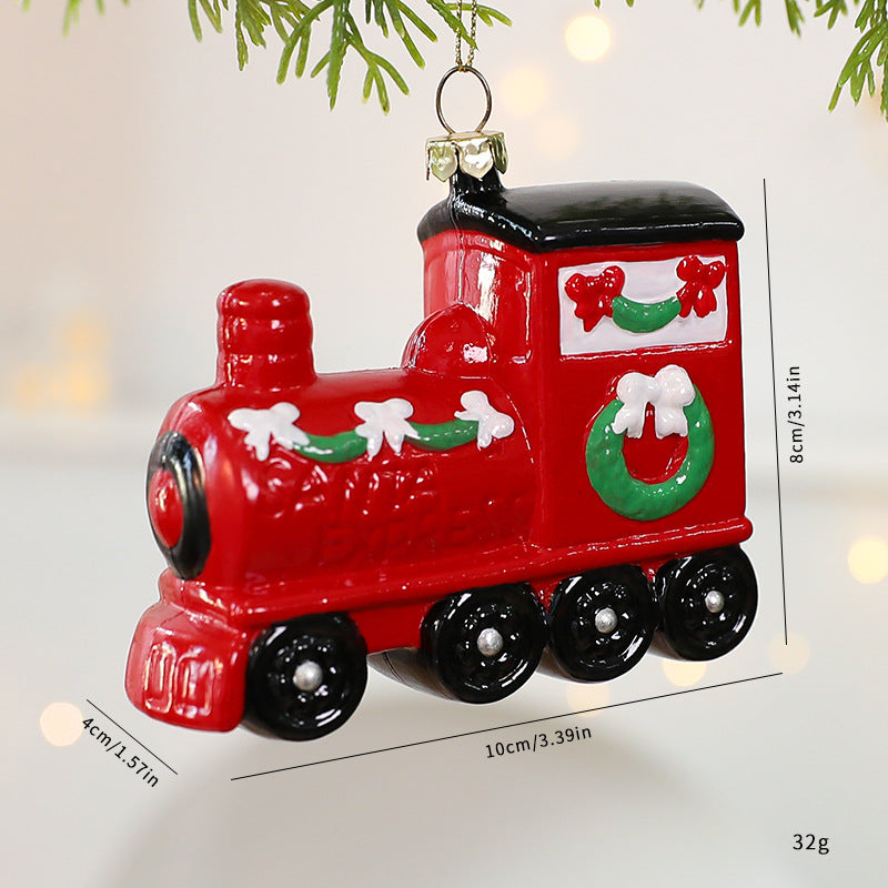 Santa Christmas Ornament for Classic Festive Tree Charm